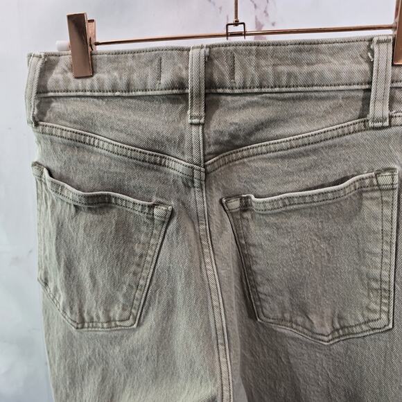 Abercrombie & Fitch Jeans Womens 0 25 Brown Curve 90s Straight Ultra High Rise - Picture 6 of 11